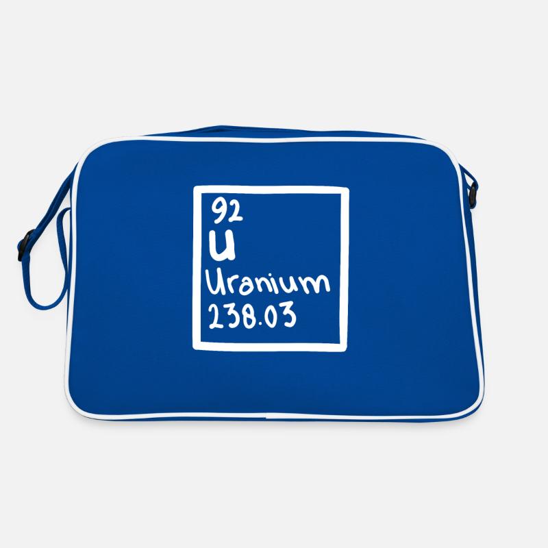 Uranium Fission Nuclear Engineering Theme Retro Bag