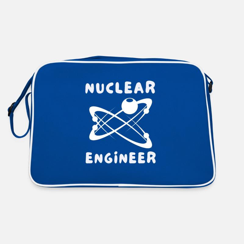 Uranium Fission Nuclear Engineering Theme Retro Bag