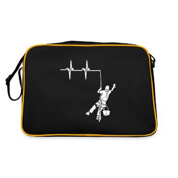 Window Cleaner Services Car Window Cleaning Window - Retro Bag - black/gold - Back