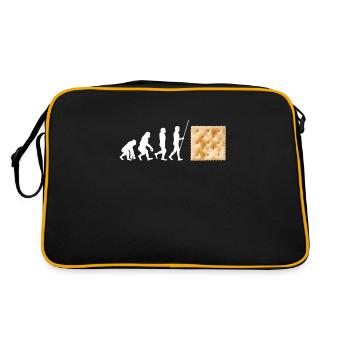 Rosemary Crab Cracker And Flatbread Salty Cracker - Retro Bag - black/gold - Back
