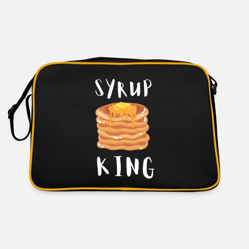 Syrup For Pancakes Flipping Flapjack Breakfast Retro Bag