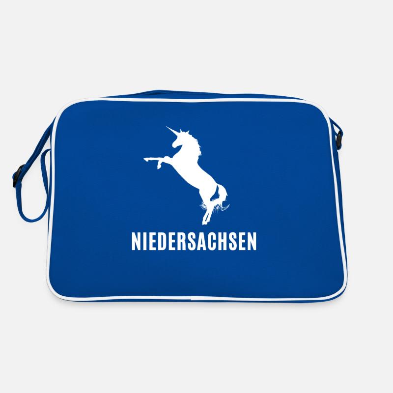 Hanovre, Pompiers De Basse-Saxe Drapeau Sac Retro