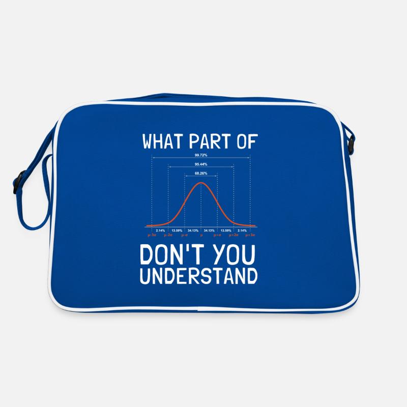 Data Scientist statisticien de la distribution normale Sac Retro