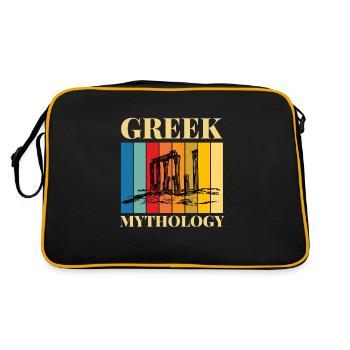 Mythologie grecque Dieux Grèce antique - Sac Retro - noir/or - Dos