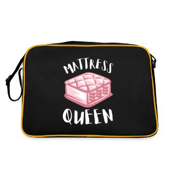 Meilleur docteur en matelas de lit vendeur - Sac Retro - noir/or - Dos
