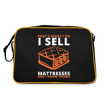 Meilleur vendeur Lit Matelas Docteur - Sac Retro - noir/or - Dos