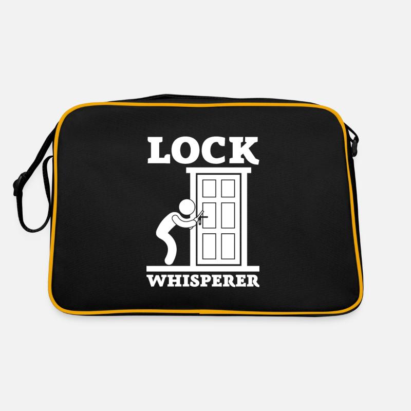 Serrurier professionnel Lockpick Lockpicking Sac Retro