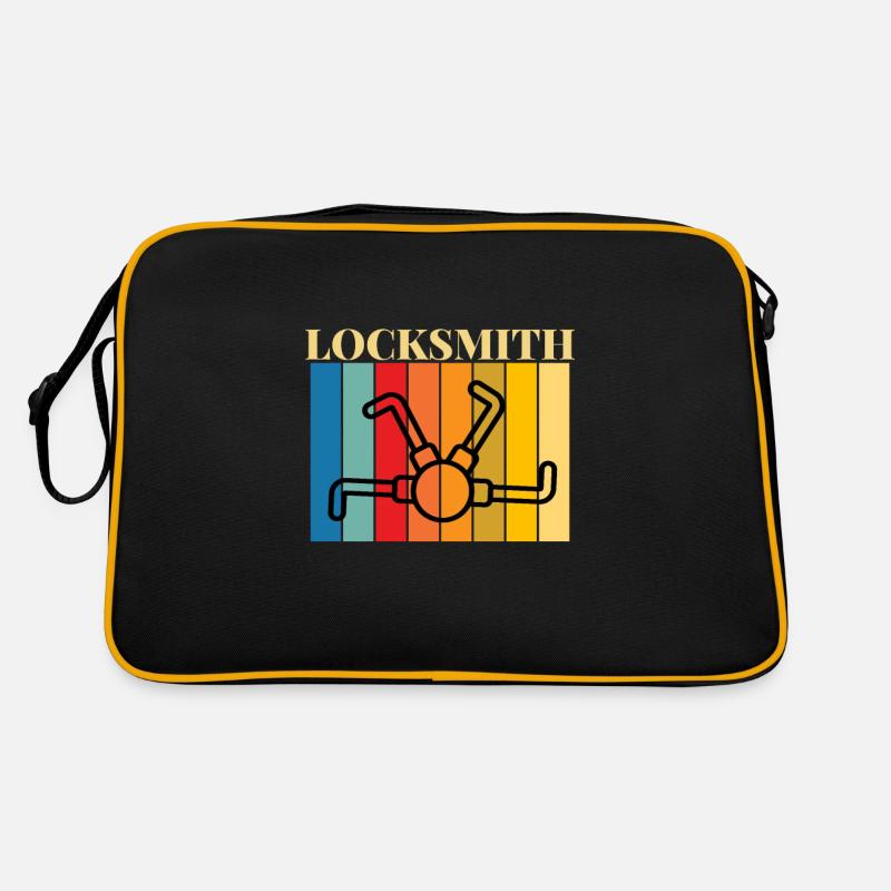 Serrurier professionnel Lockpick Lockpicking Sac Retro