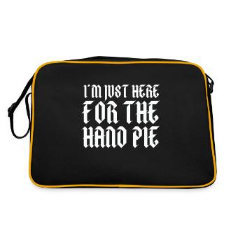 Huzzah Renaissance Festival Ren Faire Knight - Retro Tasche - Schwarz/Gold - Hinten