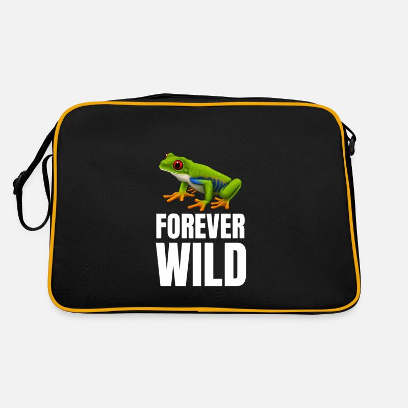 Agalychnis Callidryas Red Eyed Tree Frog Retro Tasche