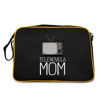 Telenovela Columbianas, émissions hispaniques et feuilletons - Sac Retro - noir/or - Dos