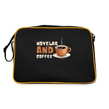 Telenovela Columbianas, émissions hispaniques et feuilletons - Sac Retro - noir/or - Dos