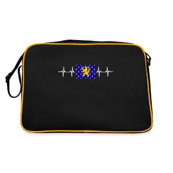 France Franche Comté - Sac Retro - noir/or - Dos