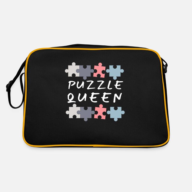 Puzzle Queen - Je passe devant mon heure de coucher Sac Retro