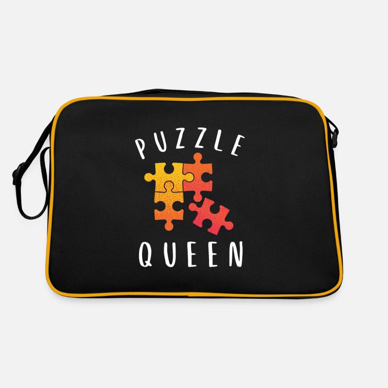 Puzzle Queen - Je passe devant mon heure de coucher Sac Retro