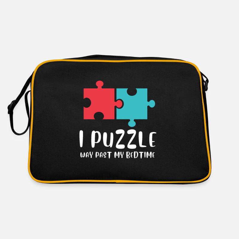 Puzzle Queen - Je passe devant mon heure de coucher Sac Retro