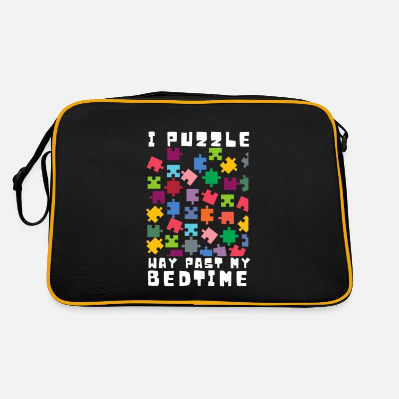 Puzzle Queen - Je passe devant mon heure de coucher Sac Retro