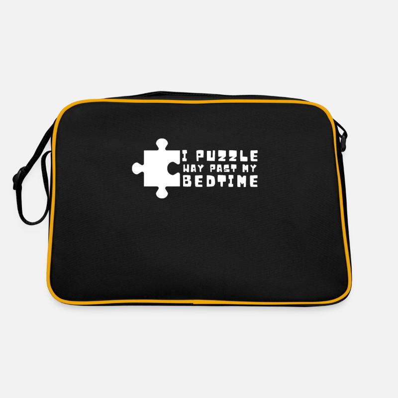 Puzzle Queen - Je passe devant mon heure de coucher Sac Retro
