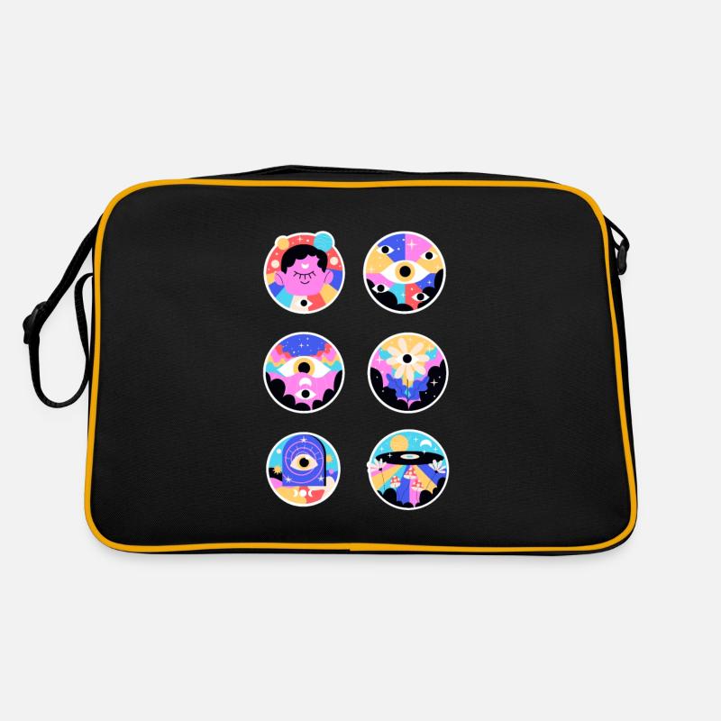 Psychedelic Research Volunteer Retro Tasche
