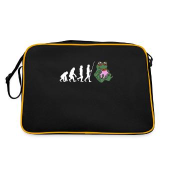 Psychedelic Research Volunteer - Retro Bag - black/gold - Back