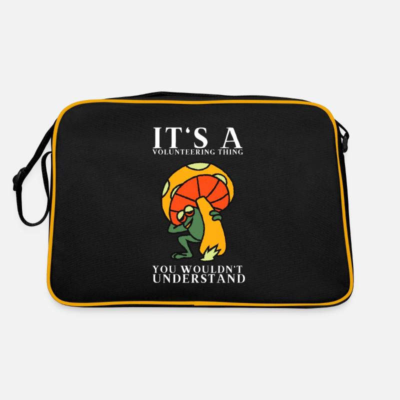 Psychedelic Research Volunteer Retro Tasche