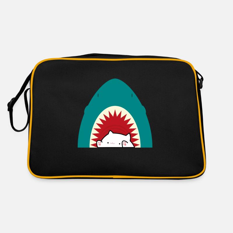 Chat mangeur de requins Sac Retro
