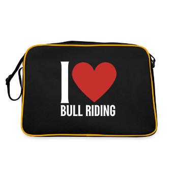 Future Bull Rider Steer Riding - Sac Retro - noir/or - Dos