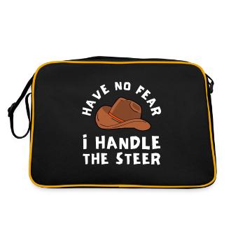 Future Bull Rider Steer Riding - Sac Retro - noir/or - Dos