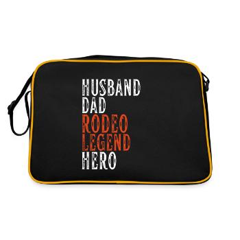 Future Bull Rider Steer Riding - Sac Retro - noir/or - Dos