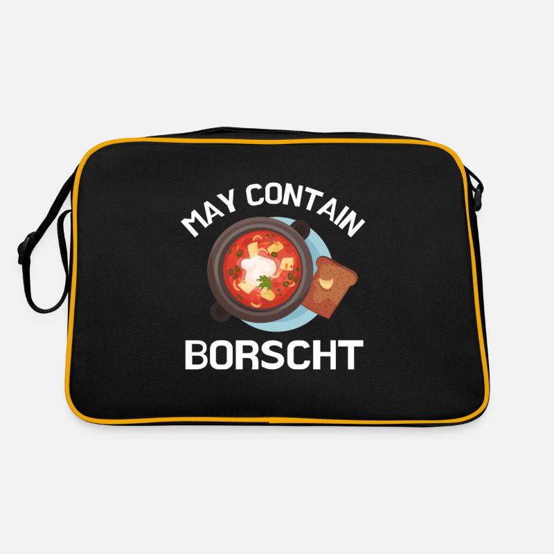 Borschtsch Beetroot Ukrainian Borscht Retro Tasche