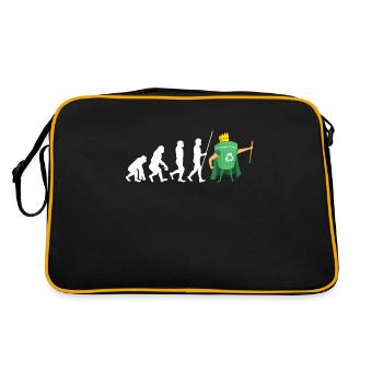 Compost Your Enemies - Retro Bag - black/gold - Back