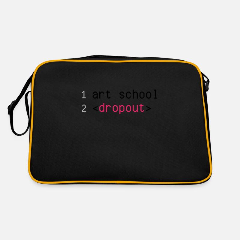 Art School Dropout Retro Bag