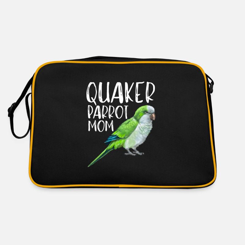 Blue Quaker Parrot Maman Sac Retro