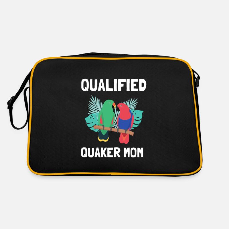 Blue Quaker Parrot Maman Sac Retro