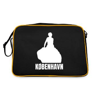 Kobenhavn Danemark Danemark Kobenhaven Sirène - Sac Retro - noir/or - Dos