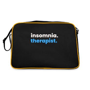 Meilleur vendeur de matelas de lit Docteur - Sac Retro - noir/or - Dos