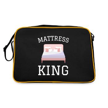 Meilleur vendeur de matelas de lit Docteur - Sac Retro - noir/or - Dos