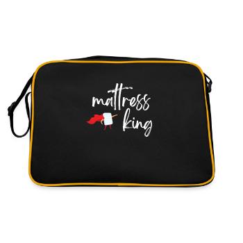 Meilleur vendeur de matelas de lit Docteur - Sac Retro - noir/or - Dos