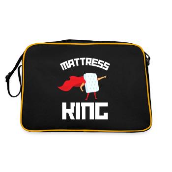Meilleur vendeur de matelas de lit Docteur - Sac Retro - noir/or - Dos