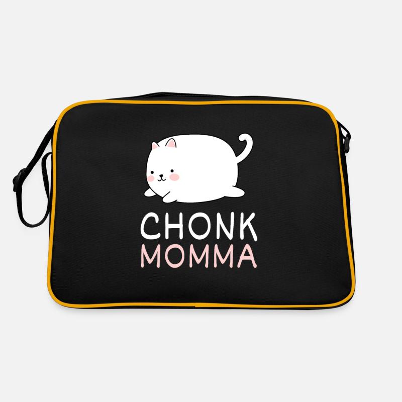 Chonk Cat Obesity Retro Tasche