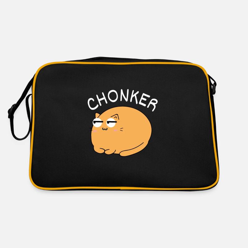 Chonk Cat Obésité Sac Retro