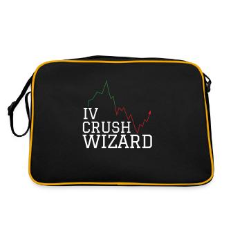 Volatility Options Trading Trader - Retro Bag - black/gold - Back