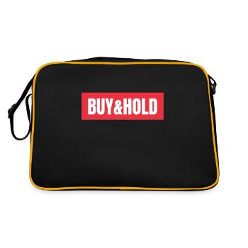 Investment Strategy Buy And Hold - Retro Bag - black/gold - Back