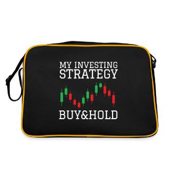 Investment Strategy Buy And Hold - Retro Bag - black/gold - Back