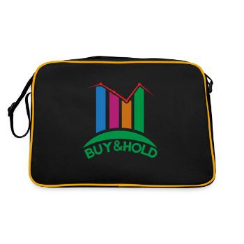 Investment Strategy Buy And Hold - Retro Bag - black/gold - Back