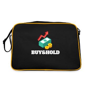Investment Strategy Buy And Hold - Retro Bag - black/gold - Back