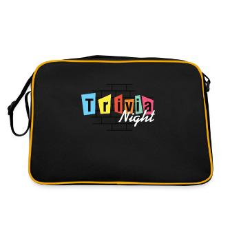 Game Night Host Question Game Night - Retro Bag - black/gold - Back