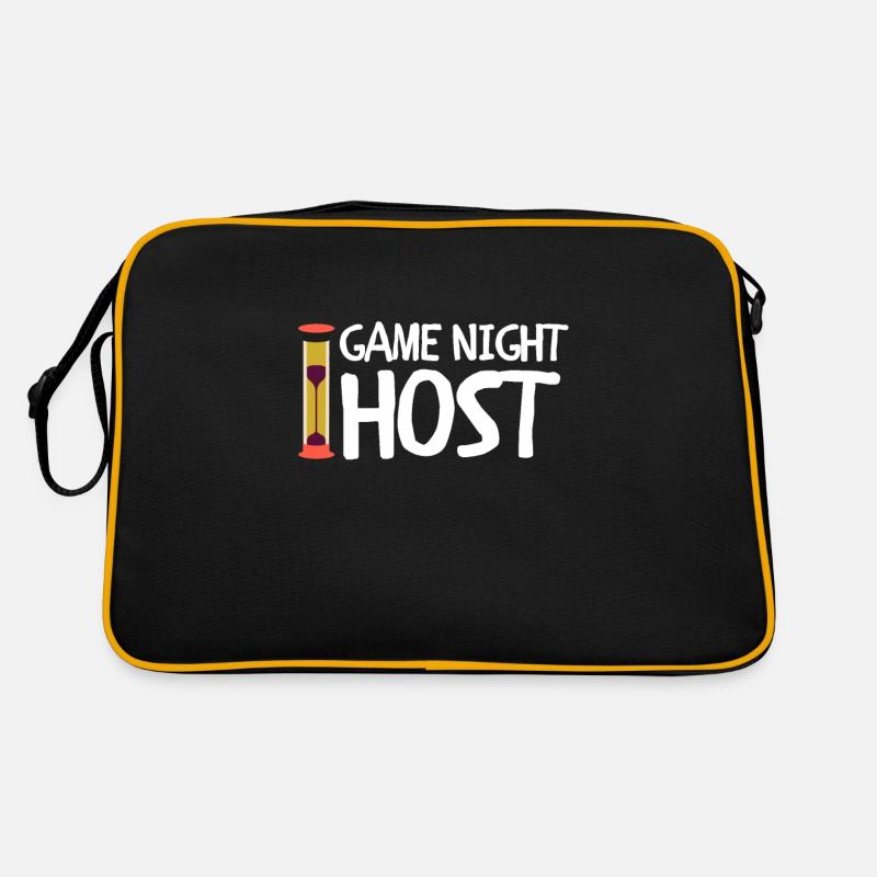 Soirée de jeu L’hôte pose une question Soirée de jeu Sac Retro