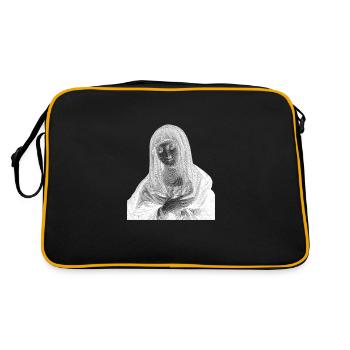 Our Lady Of Guadalupe Virgin Mary - Retro Bag - black/gold - Back