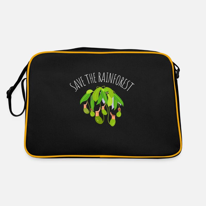 Save The Rainforest Retro Bag